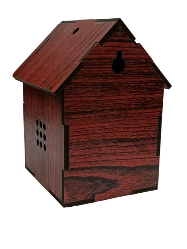 Solid Wood Bird House for Balcony and Garden