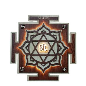 Wooden Wall Art Shree Chakra