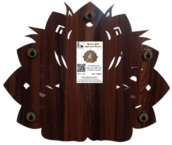 Wooden Buddha Wall Art