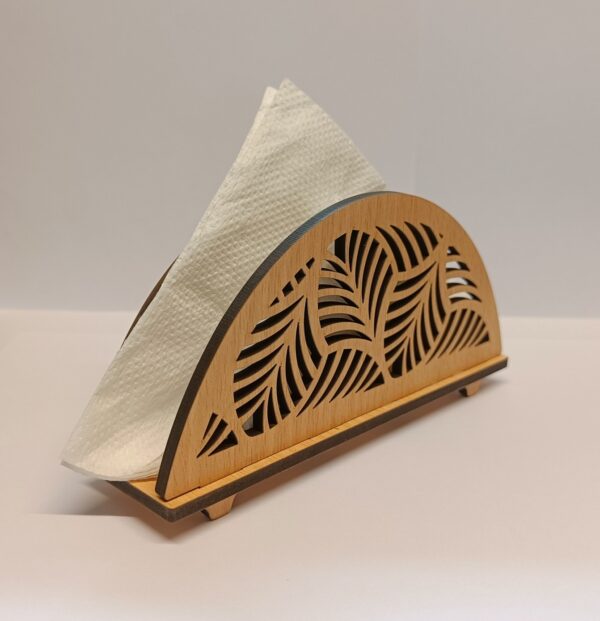 Wooden Tissue Holder