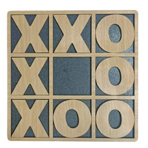 Wooden Tic Tac Toe Game