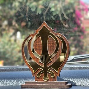 Khanda Sahib Wooden Shade